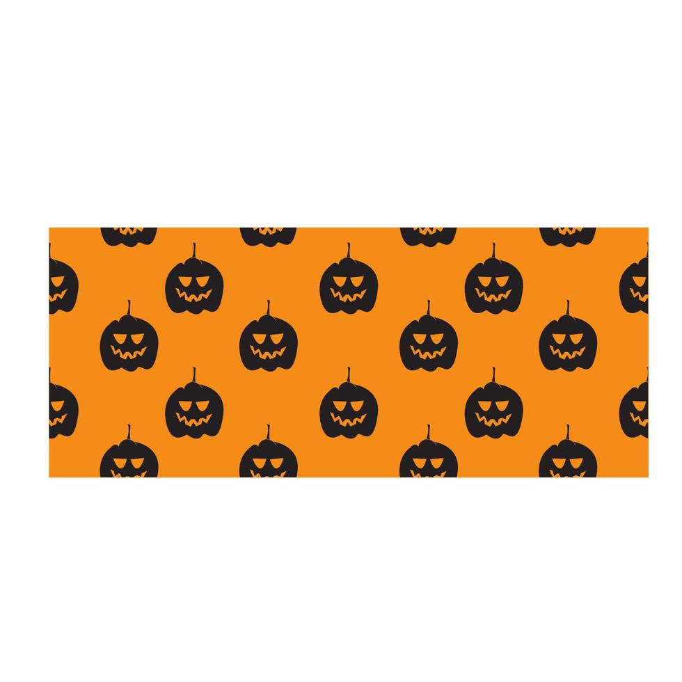 Halloween Gift Tag. Cute and scary label template vector