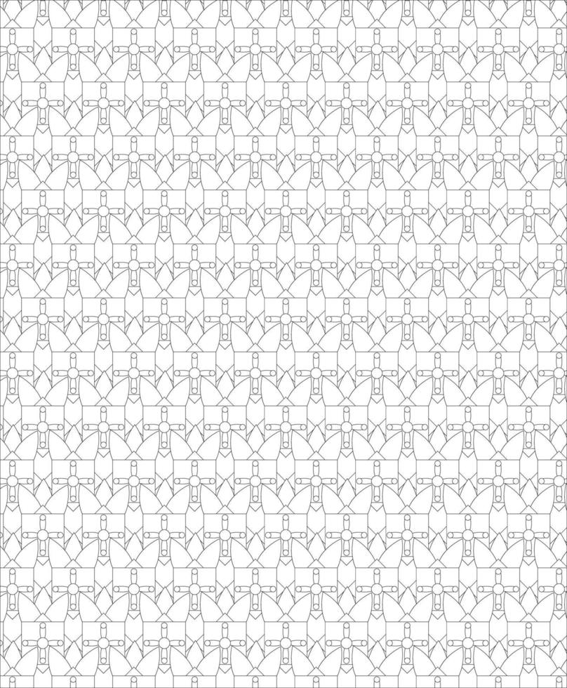 pattern coloring pages vector