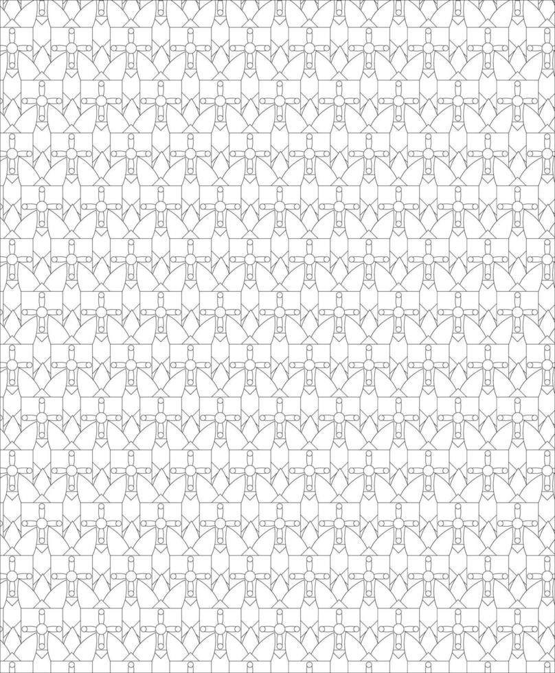 pattern coloring pages vector