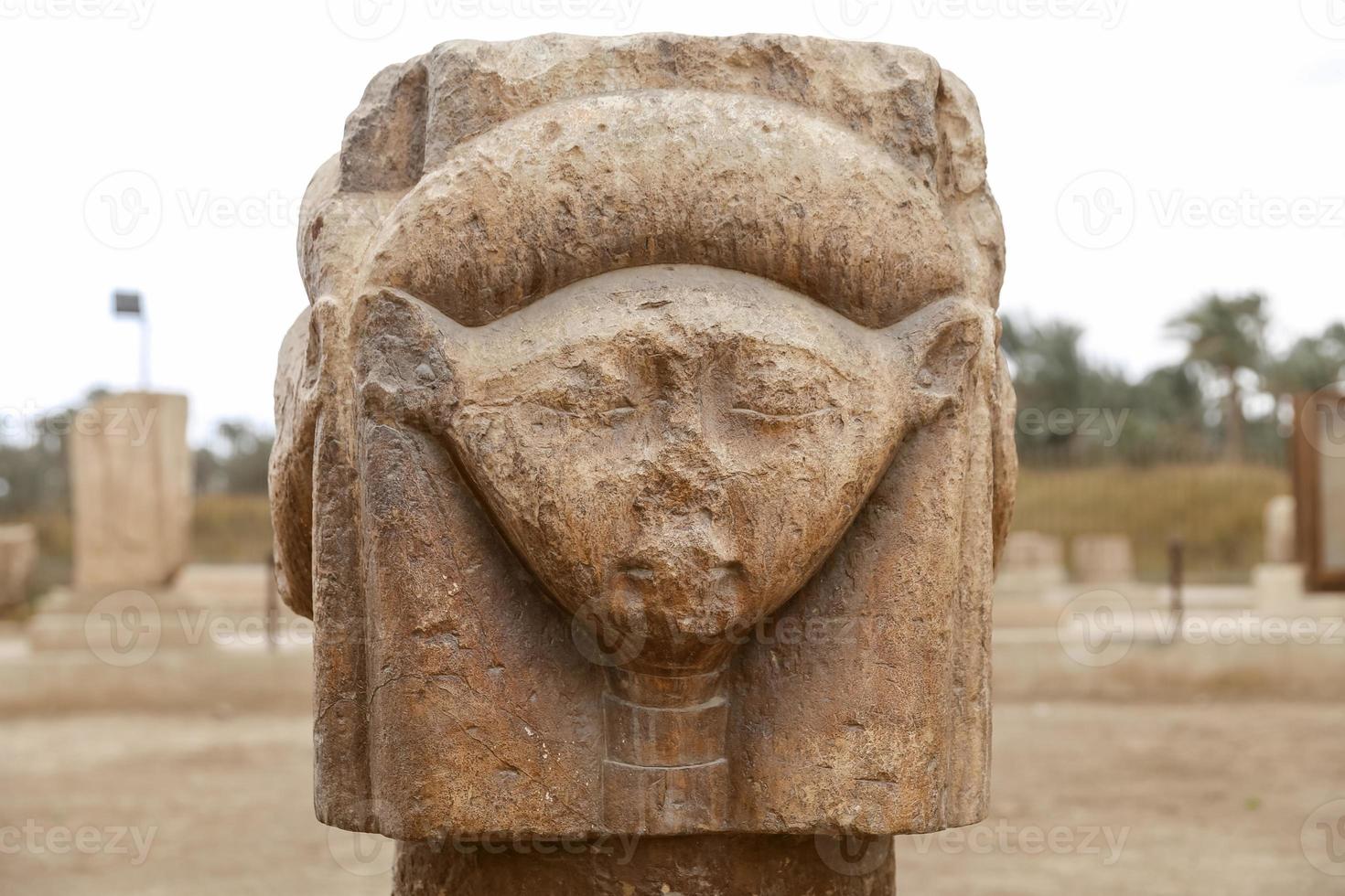 Sculpture in Memphis, Cairo, Egypt photo