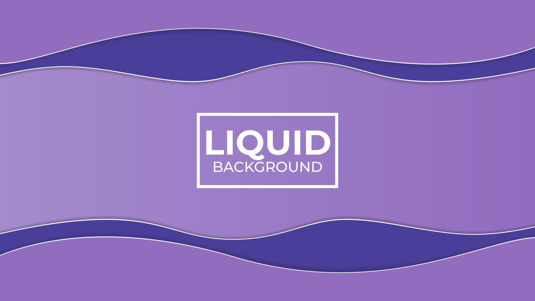 Liquid wave purple Background, easy to edit vector