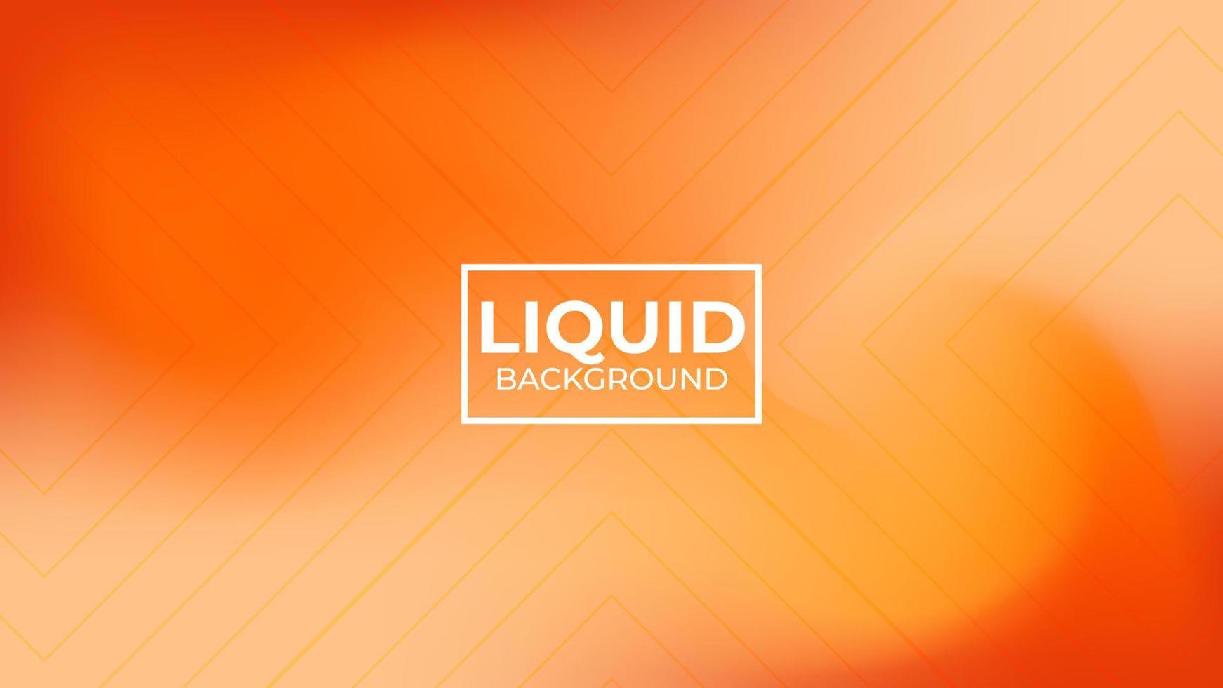 Liquid Geometric orange color Background, easy to edit vector