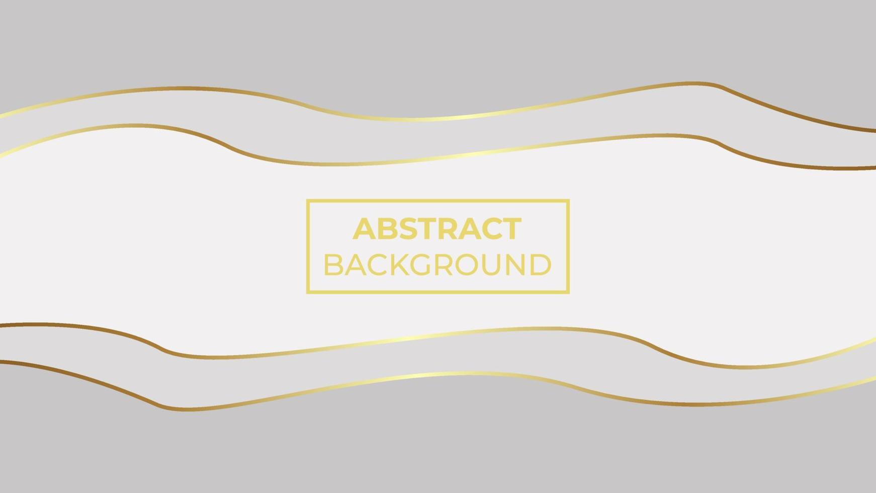 Luxury Background with gold and silver wave motifs, easy to edit vector