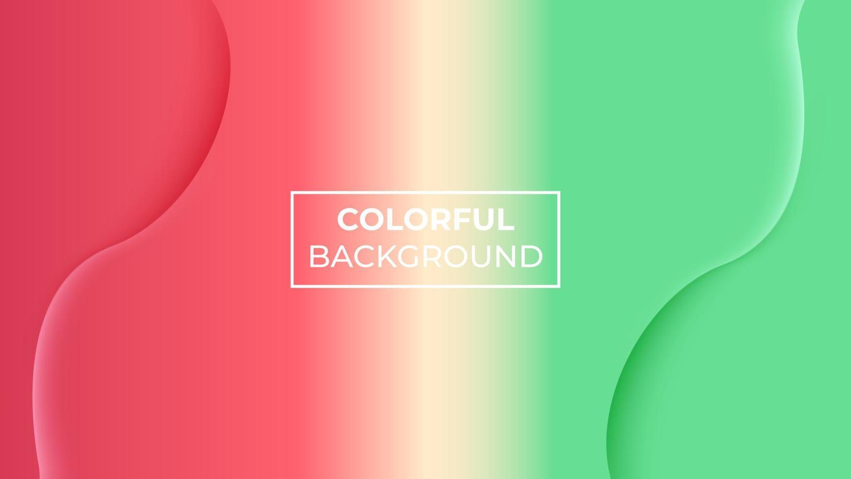 Colorful gradient Background, easy to edit vector