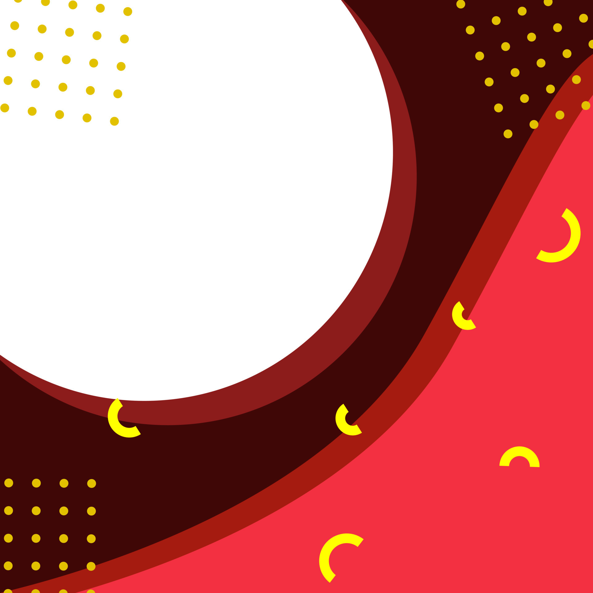 Premium red and maroon background design with a combination of yellow