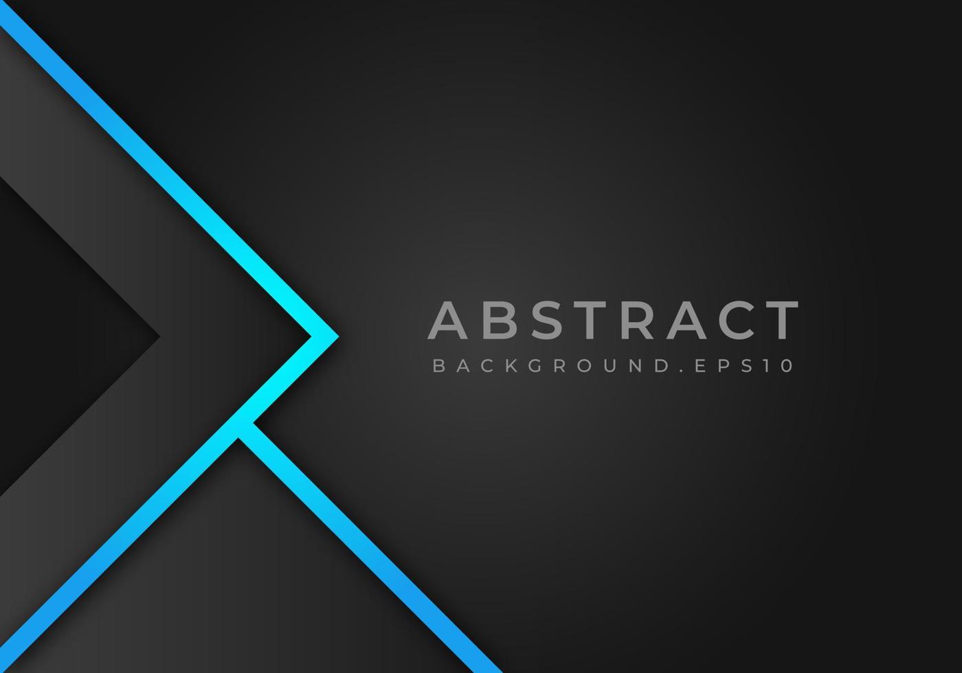 Abstract Blue Arrow Dark Grey Shadow Line with Blank Space Design Modern Futuristic Background Geometric Overlap Layer Paper Cut Style vector