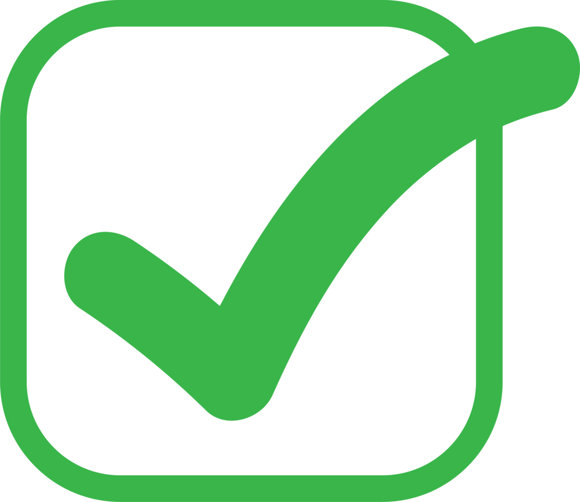 Tick icon accept approve sign design png