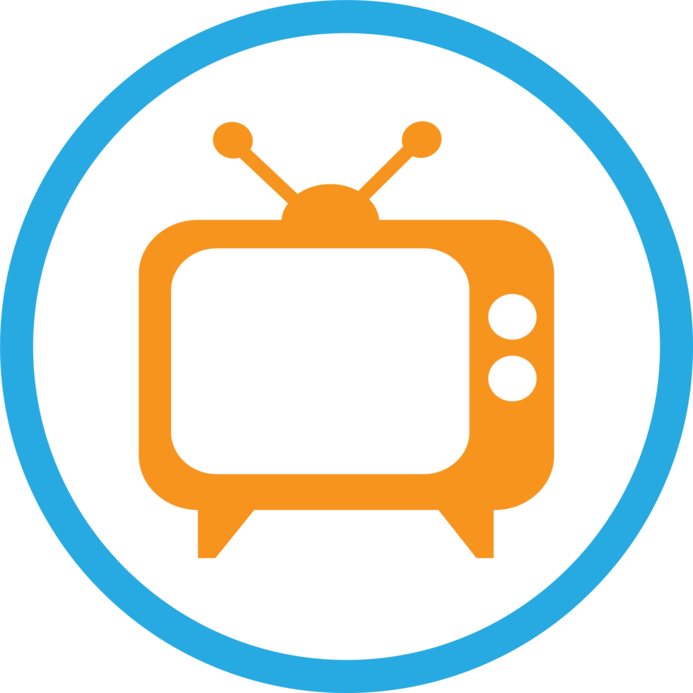 TV-ikonen tecken symbol design png