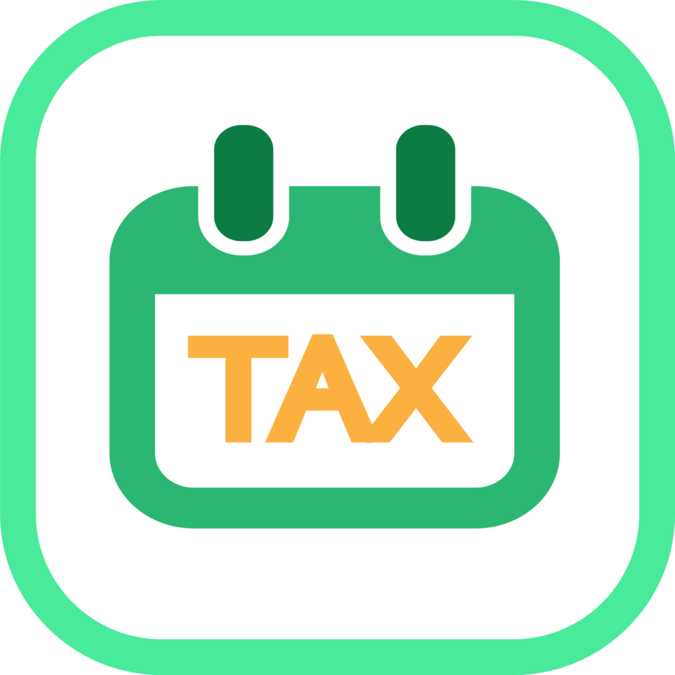 Tax icon sign symbol design png