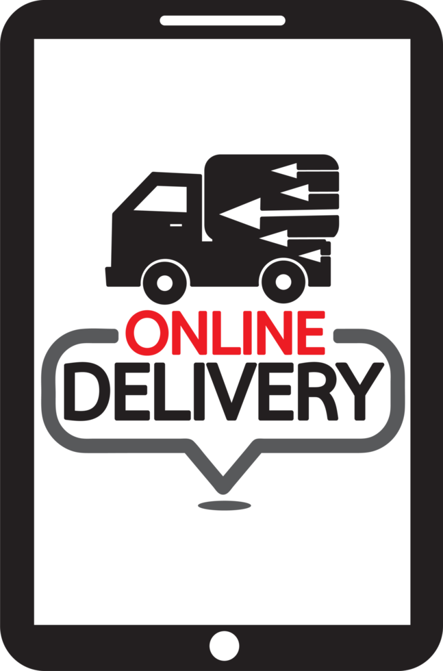 Food delivery icon sign symbol design png