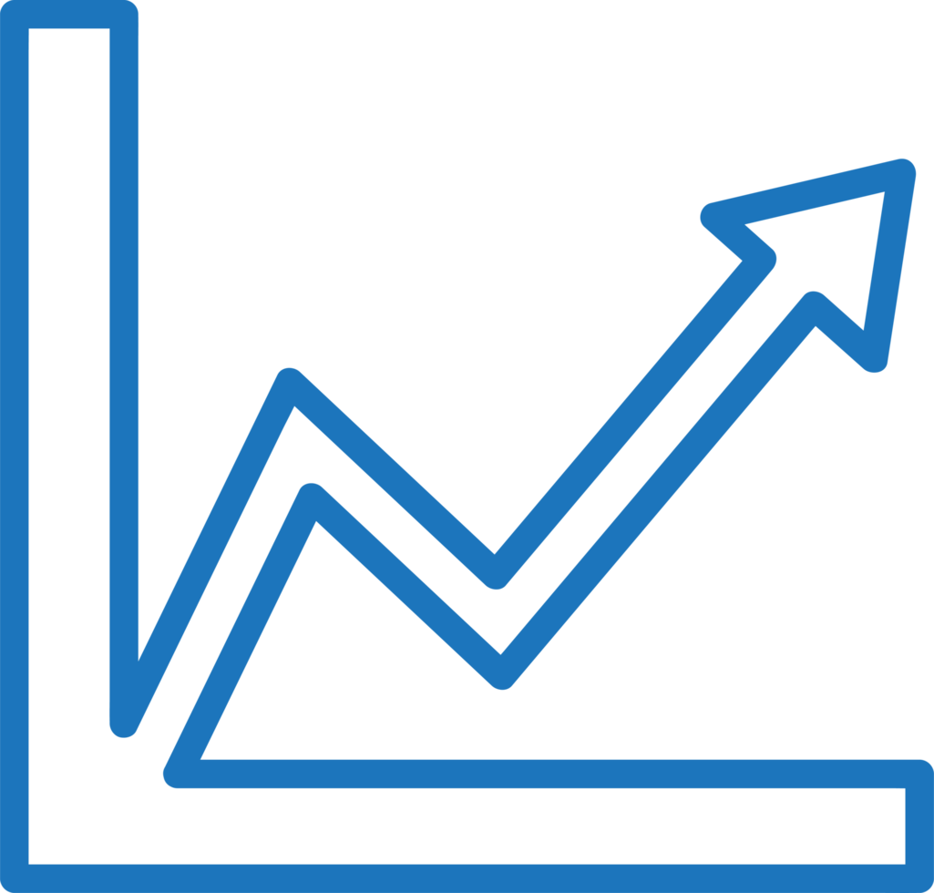 Graph chart icon sign symbol design png