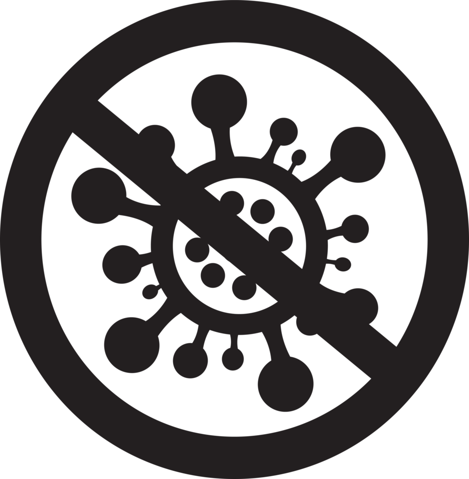 COVID19  Coronavirus icon sign symbol design png