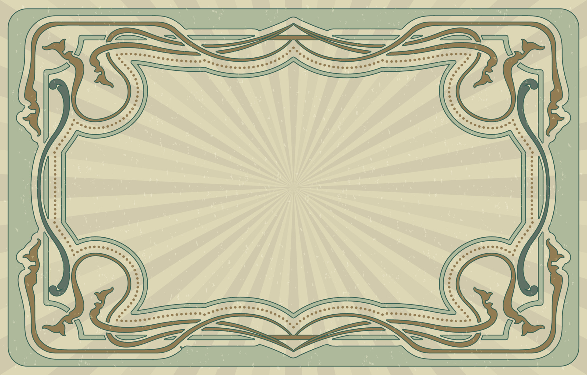 Art Nouveau Vintage Frame Background 9363416 Vector Art at Vecteezy