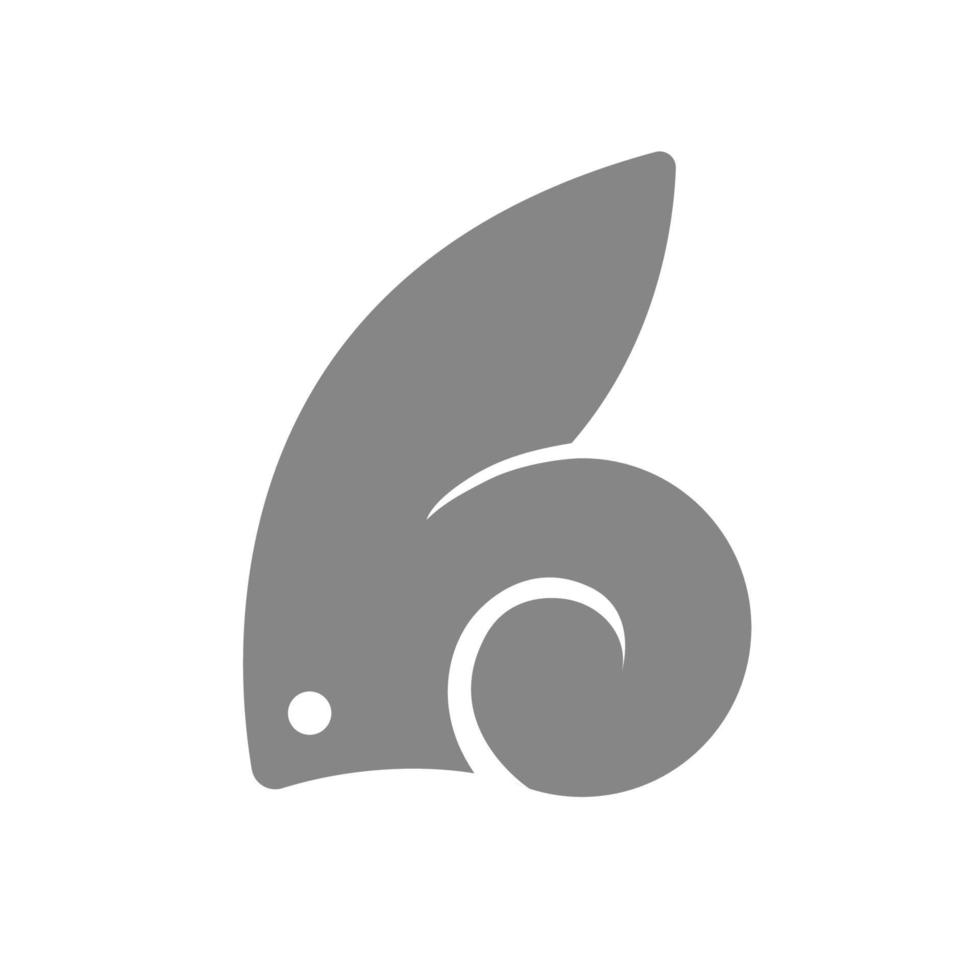 Rabbit Animal Logo or Icon vector