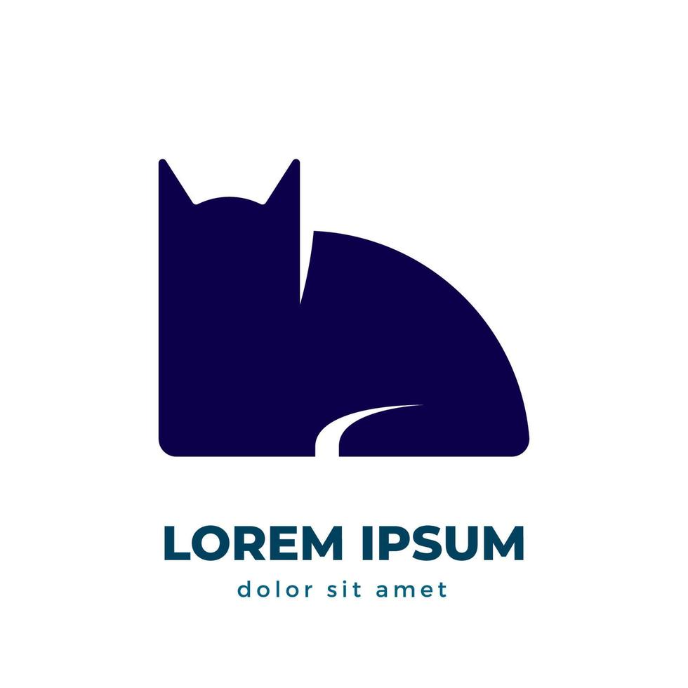 Cat Logo Icon Symbol vector
