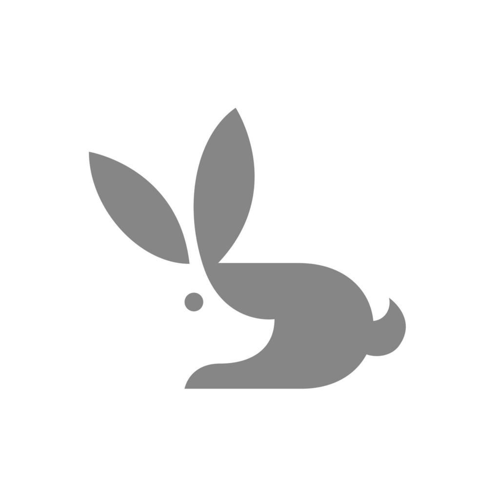 Rabbit Animal Logo or Icon vector