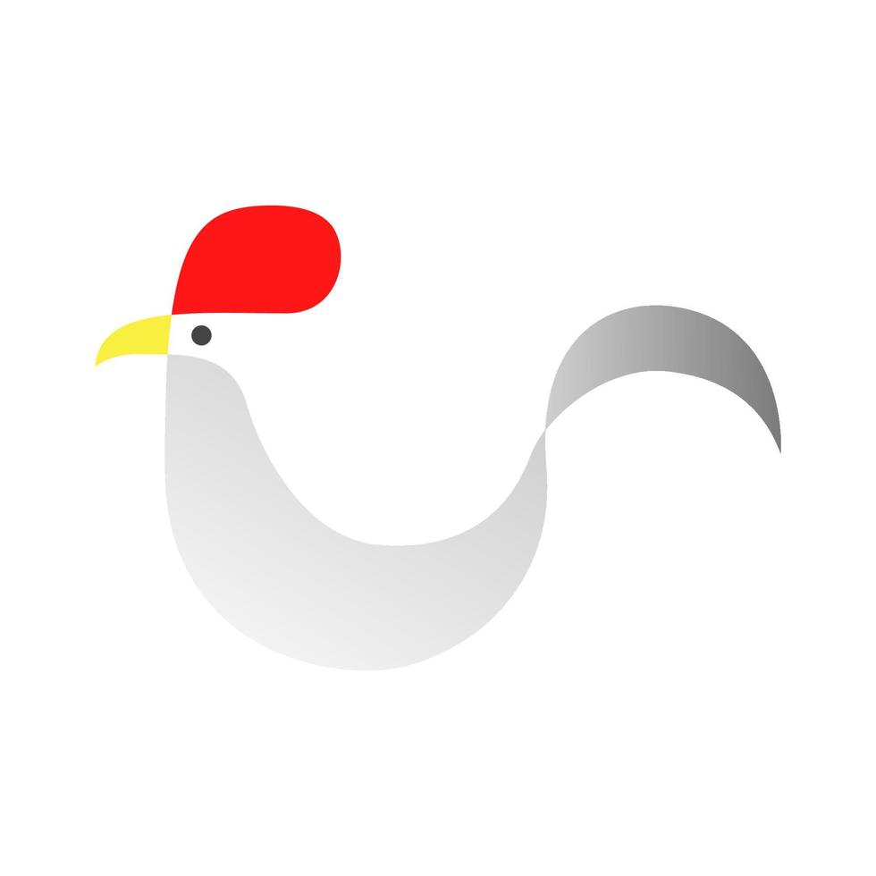 Chicken Animal Logo or Icon vector