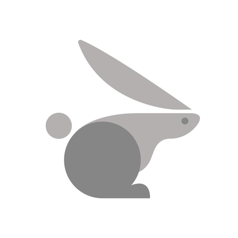 Rabbit Animal Logo or Icon vector
