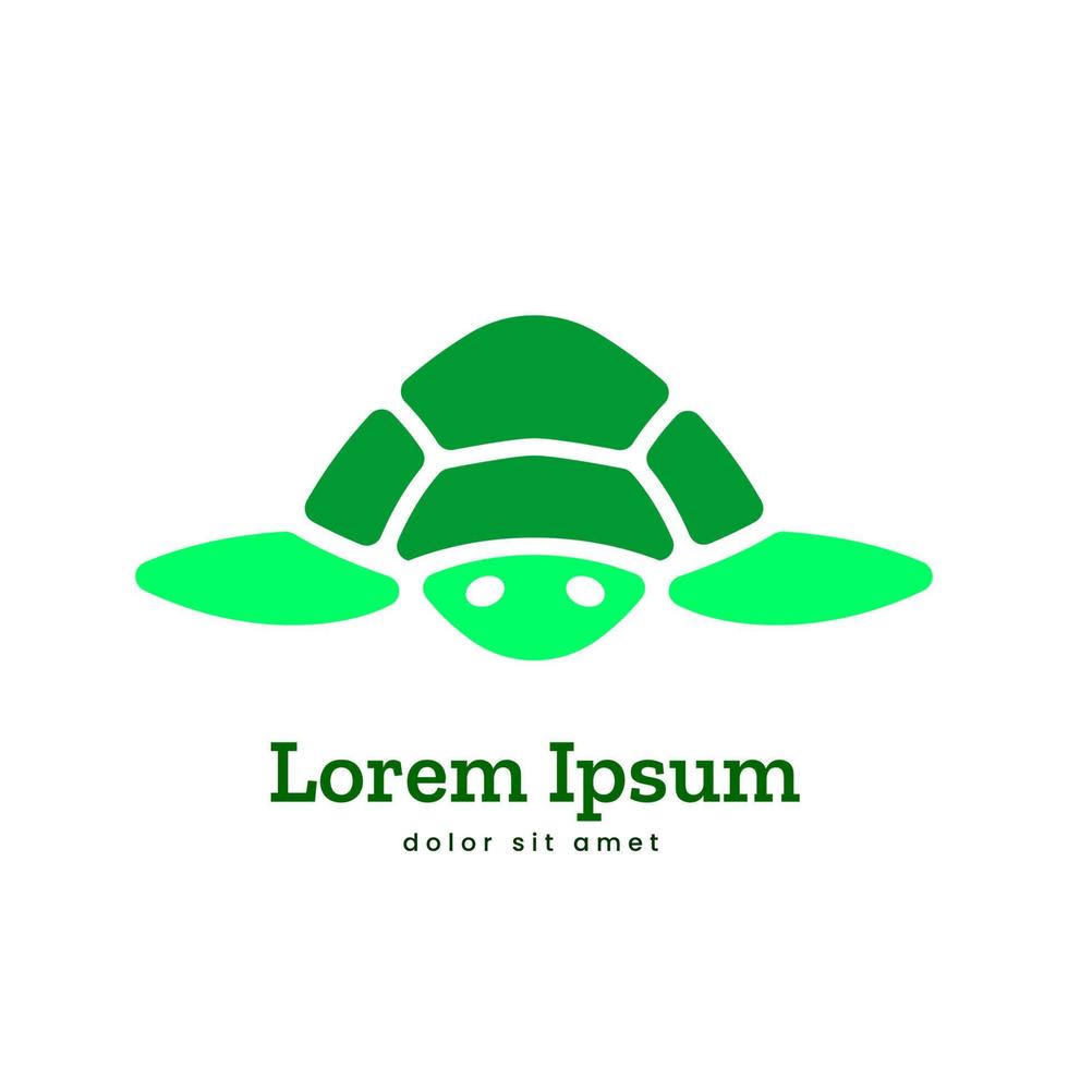 Turtle Logo Icon Symbol vector