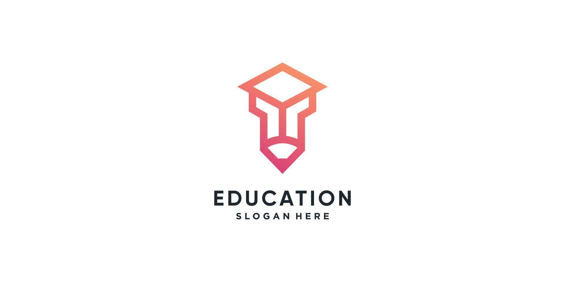 Logo for study with modern creative element concept Premium Vector part 8