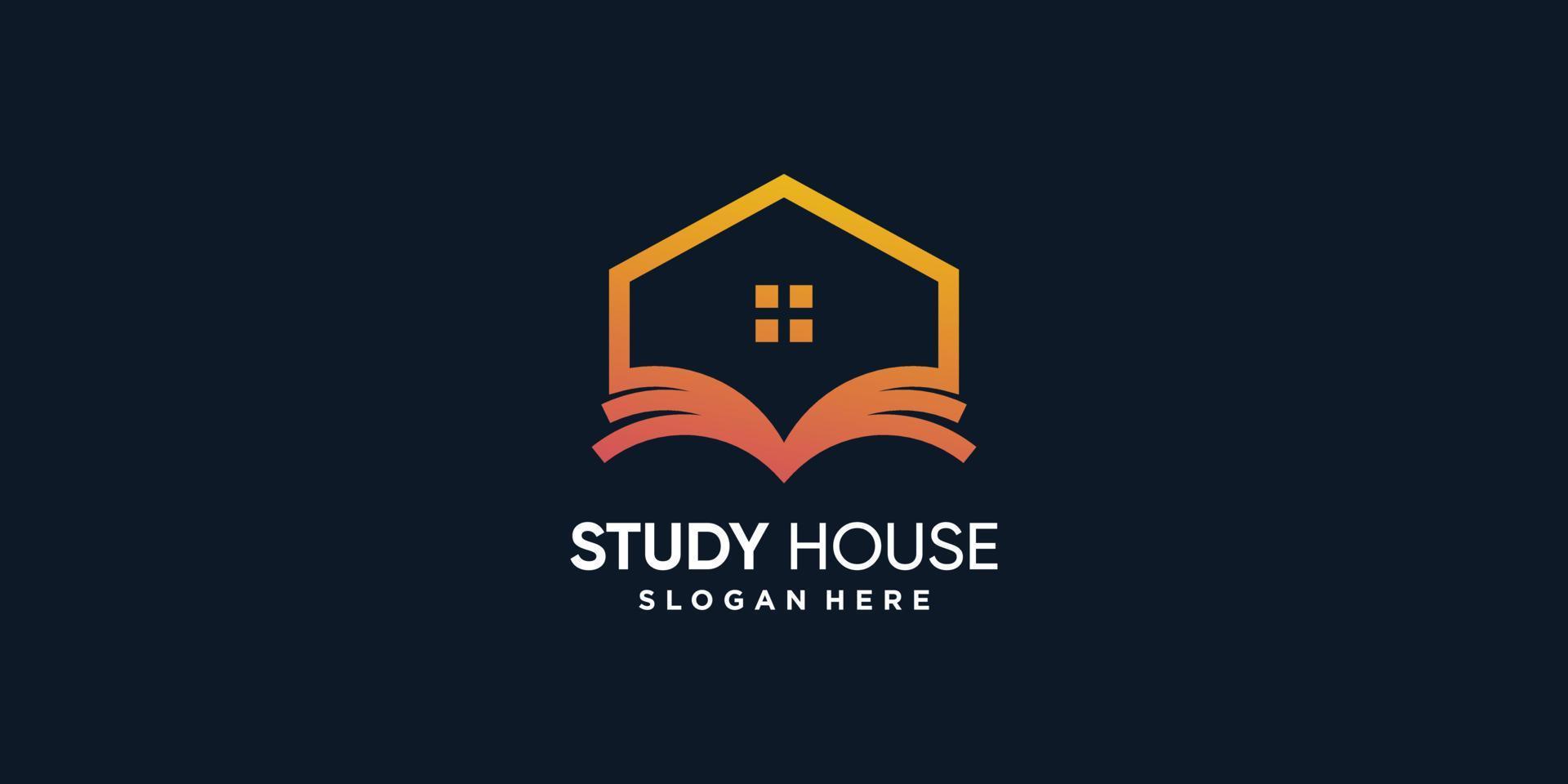 Logo for study with modern creative element concept Premium Vector part 12