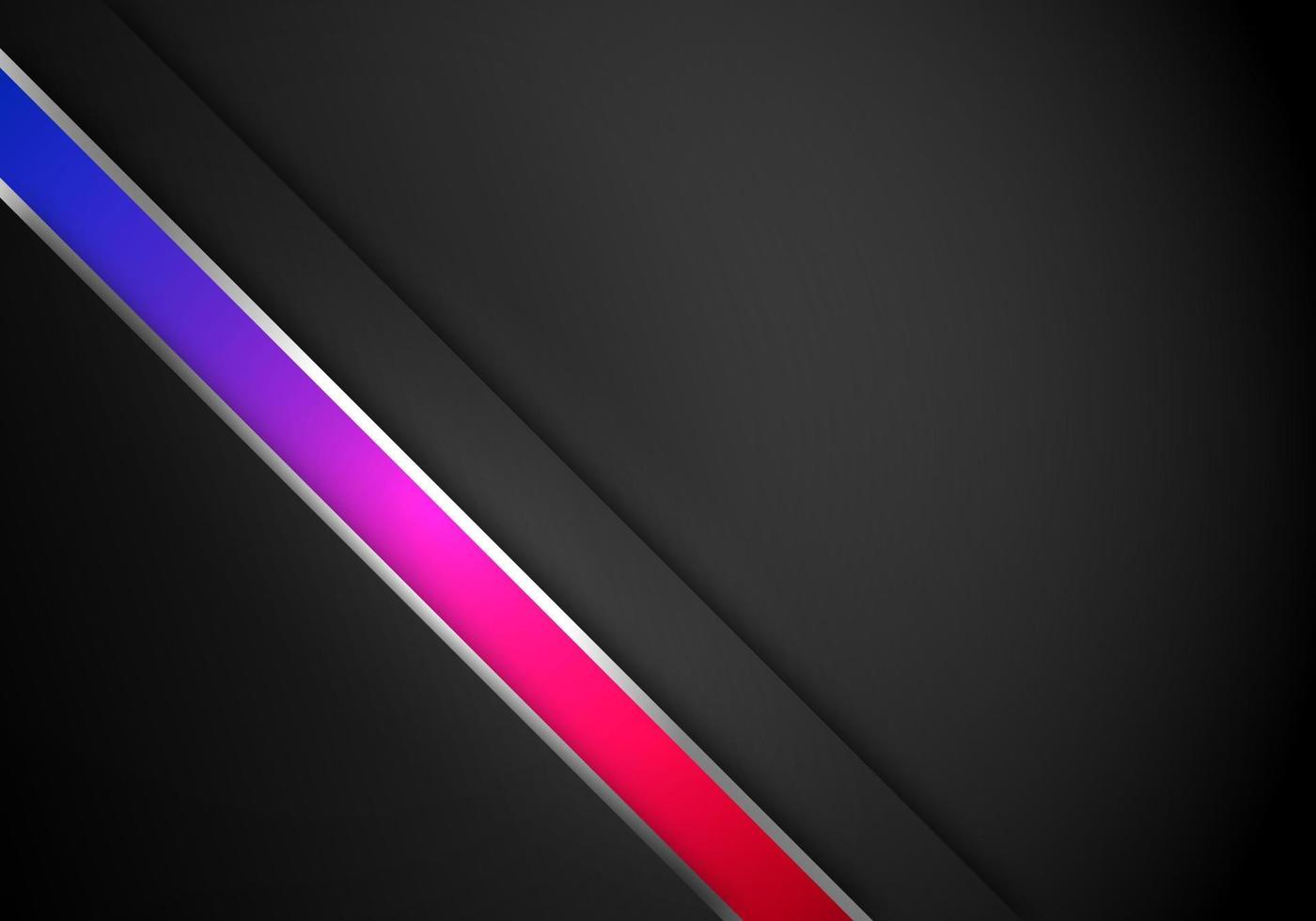 Abstract Carbon Fiber Dark Background with Colorful Line Modern, Technology, Futuristic vector