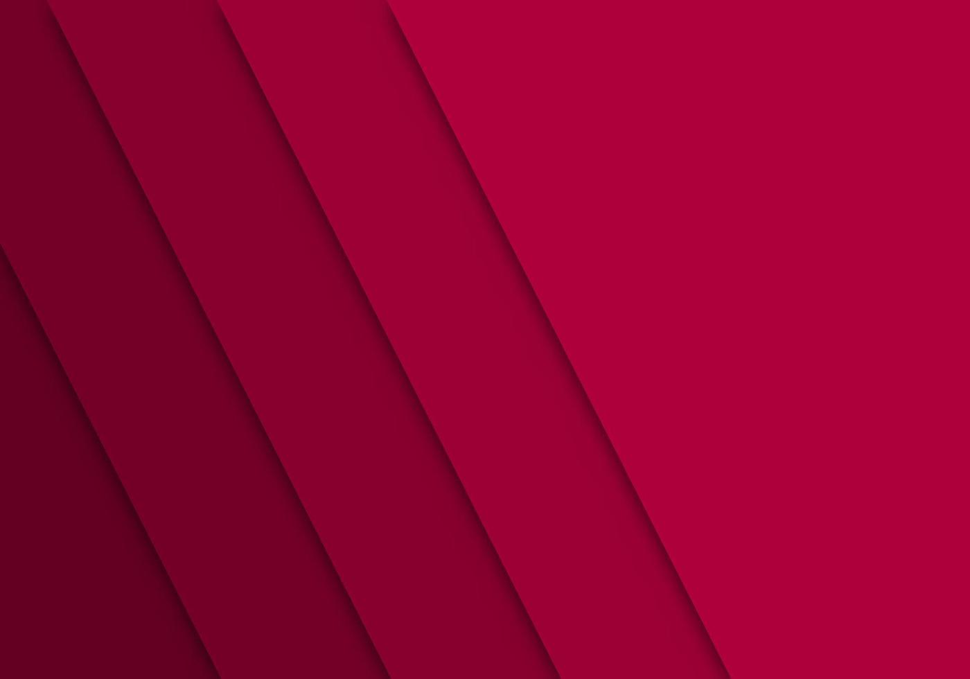 Red Background Geometric Overlap Layer Paper Cut on Dark with Space Design vector