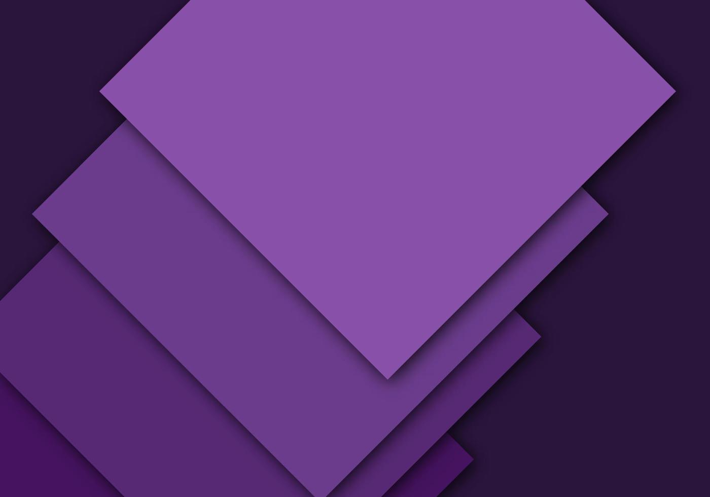 Purple Background Geometric Overlap Layer Paper Cut on Dark with Space Design vector