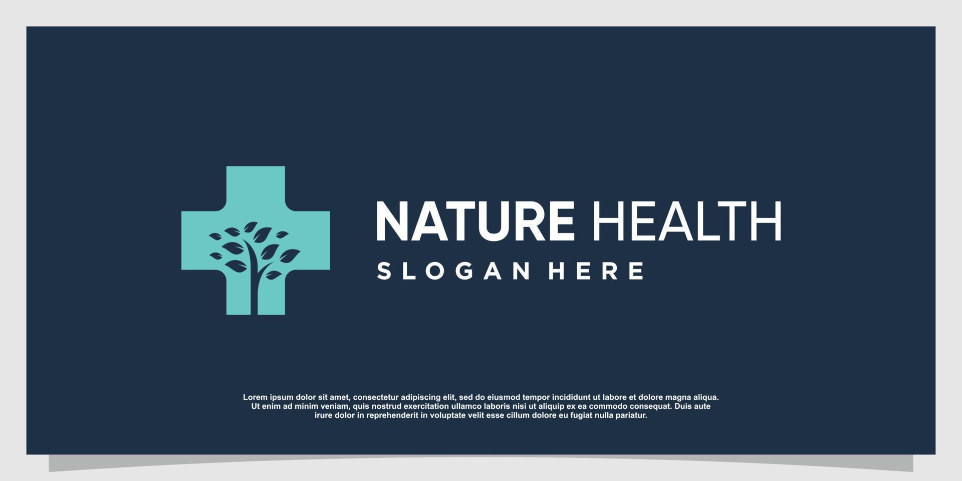 Medical logo with modern creative element Premium Vector part 5