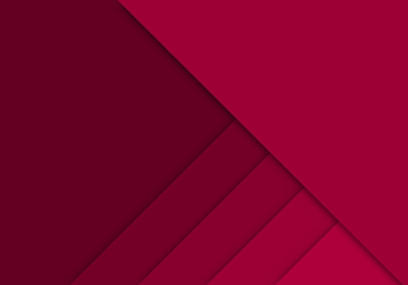 Red Background Geometric Overlap Layer Paper Cut on Dark with Space Design vector