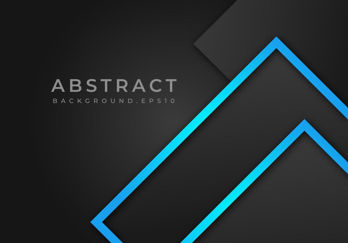 Abstract Blue Arrow Dark Grey Shadow Line with Blank Space Design Modern Futuristic Background Geometric Overlap Layer Paper Cut Style vector