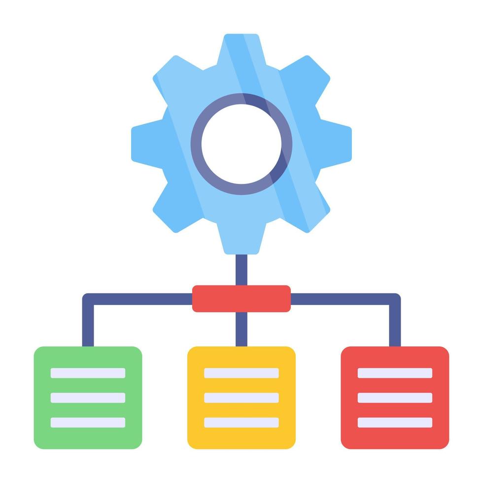 Creative design icon of  network vector