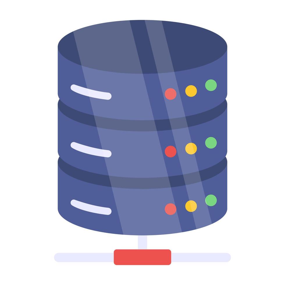 Perfect design icon of network database vector