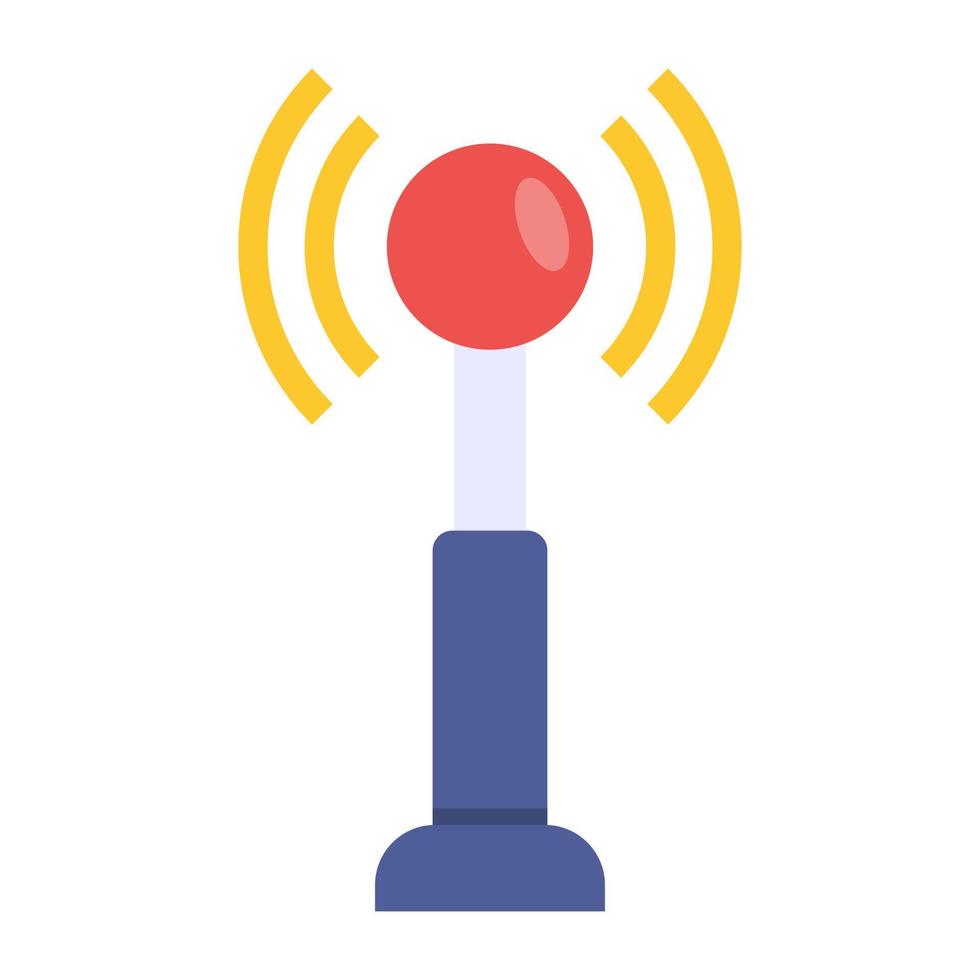 icono de descarga premium de la torre de señales vector