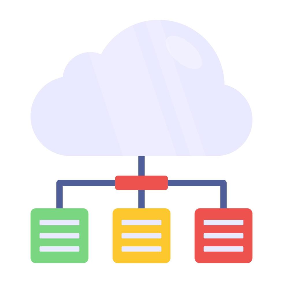 Creative design icon of  network vector
