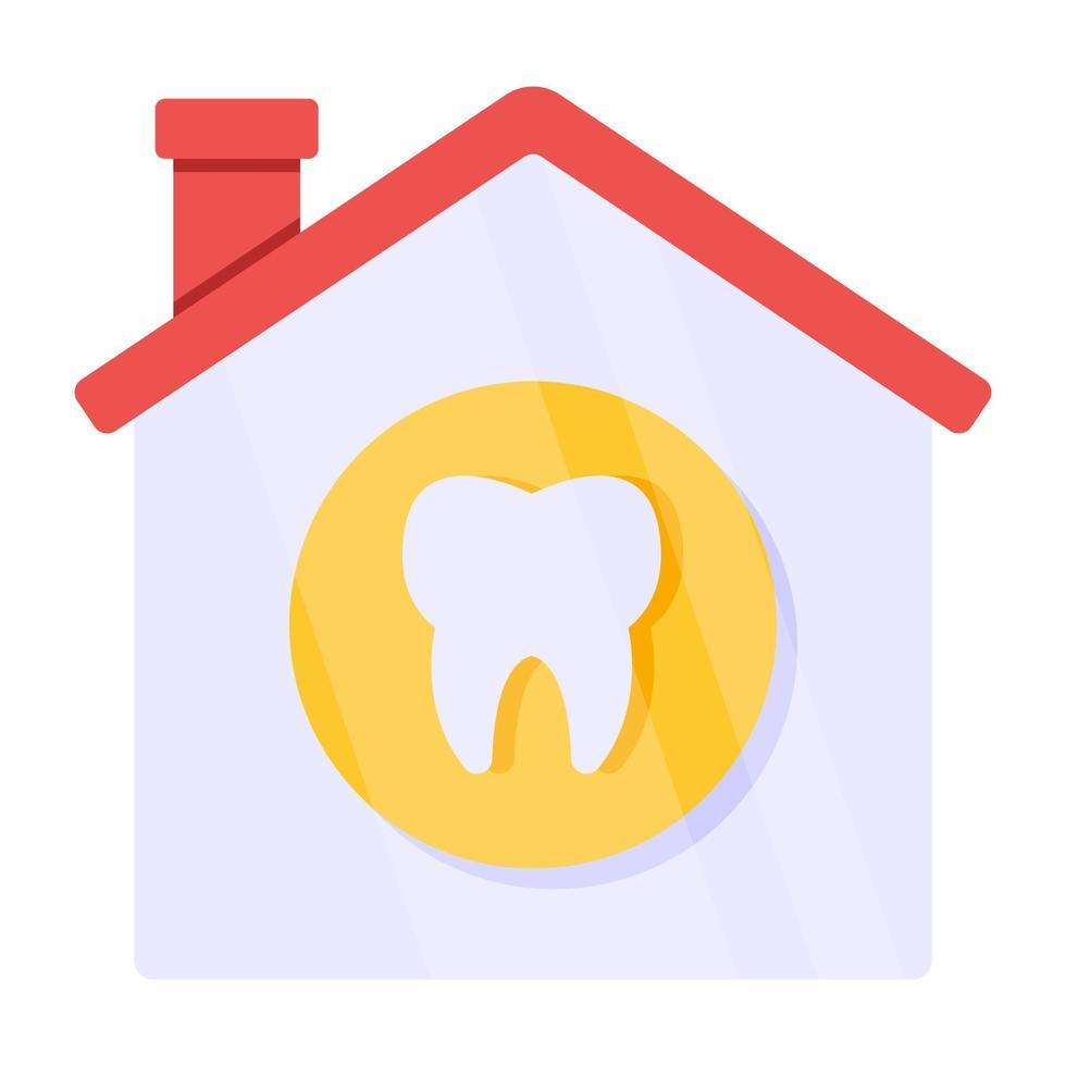 Premium download icon of dental clinic vector