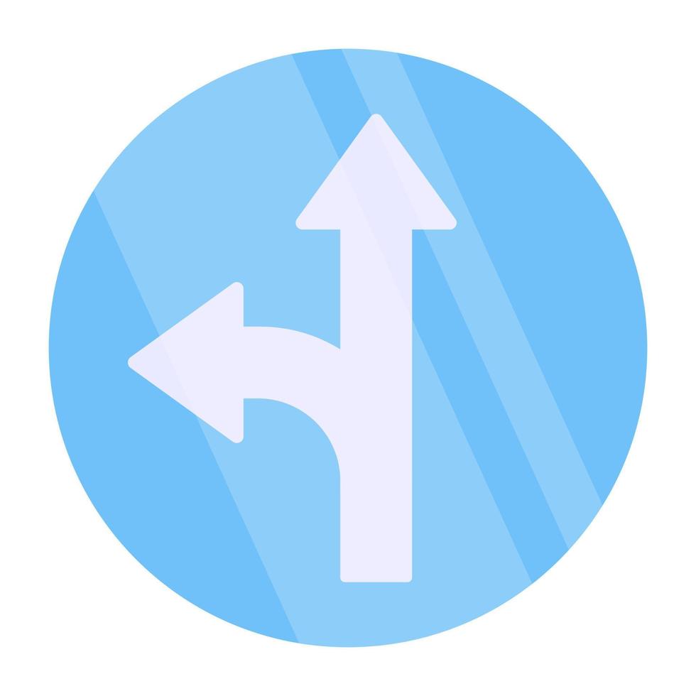 Upward arrow icon, editable vector