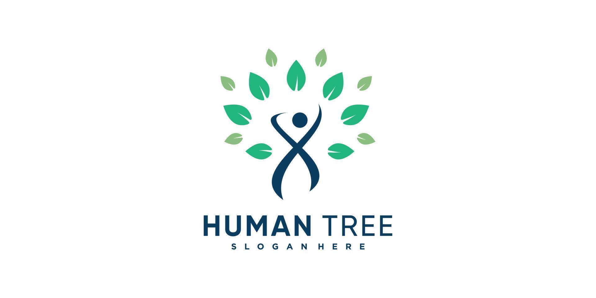 Tree logo with creative unique concept Premium Vector part 6