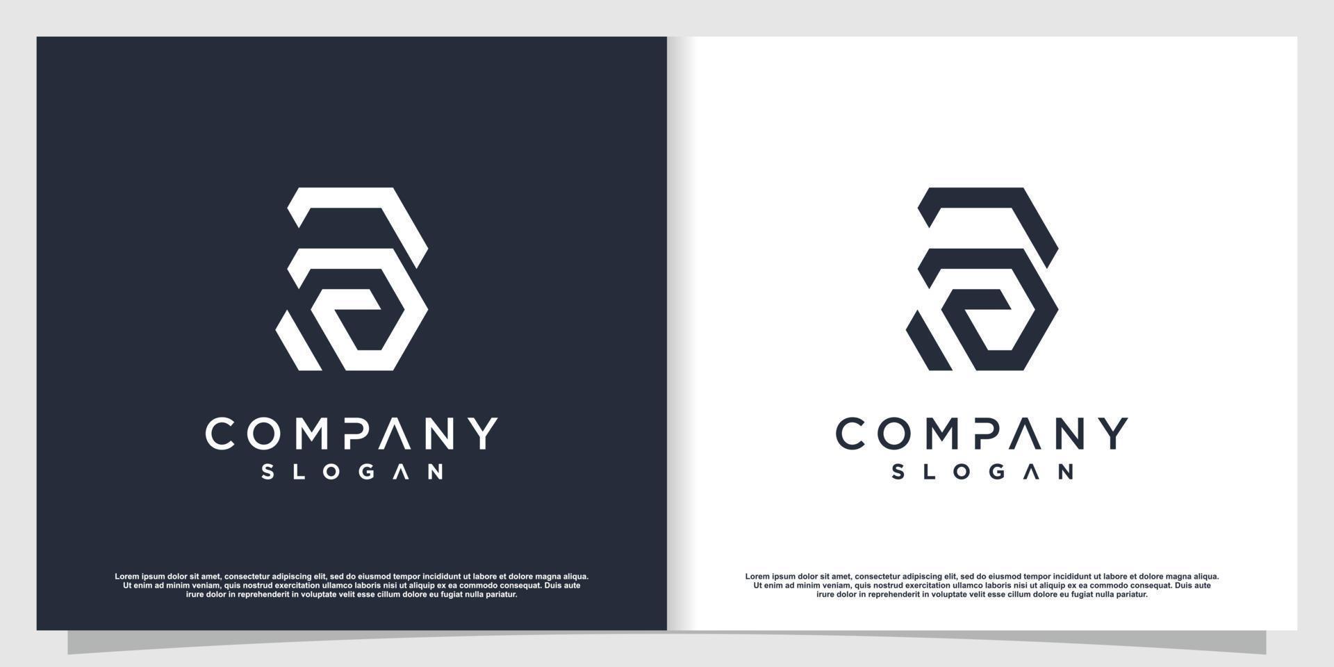 B logo design with modern creative style Premium Vector part 2