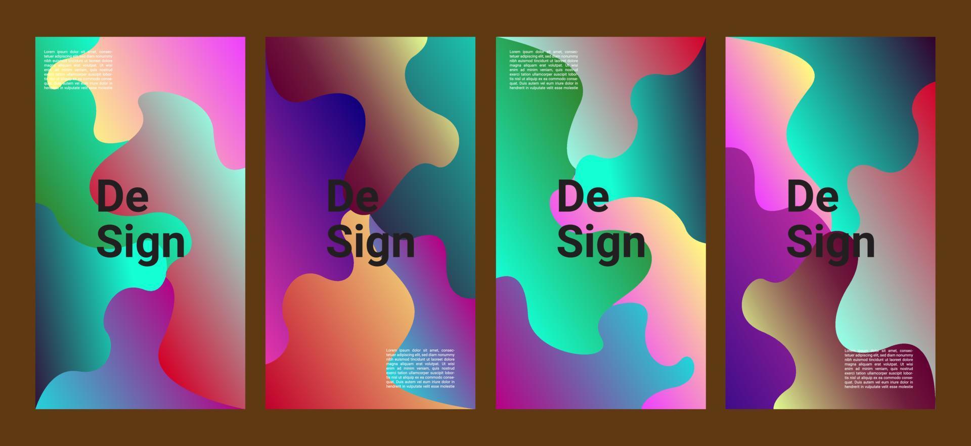 colorful fluid background  for cover, poster, banner, sales promotion and social media post vector