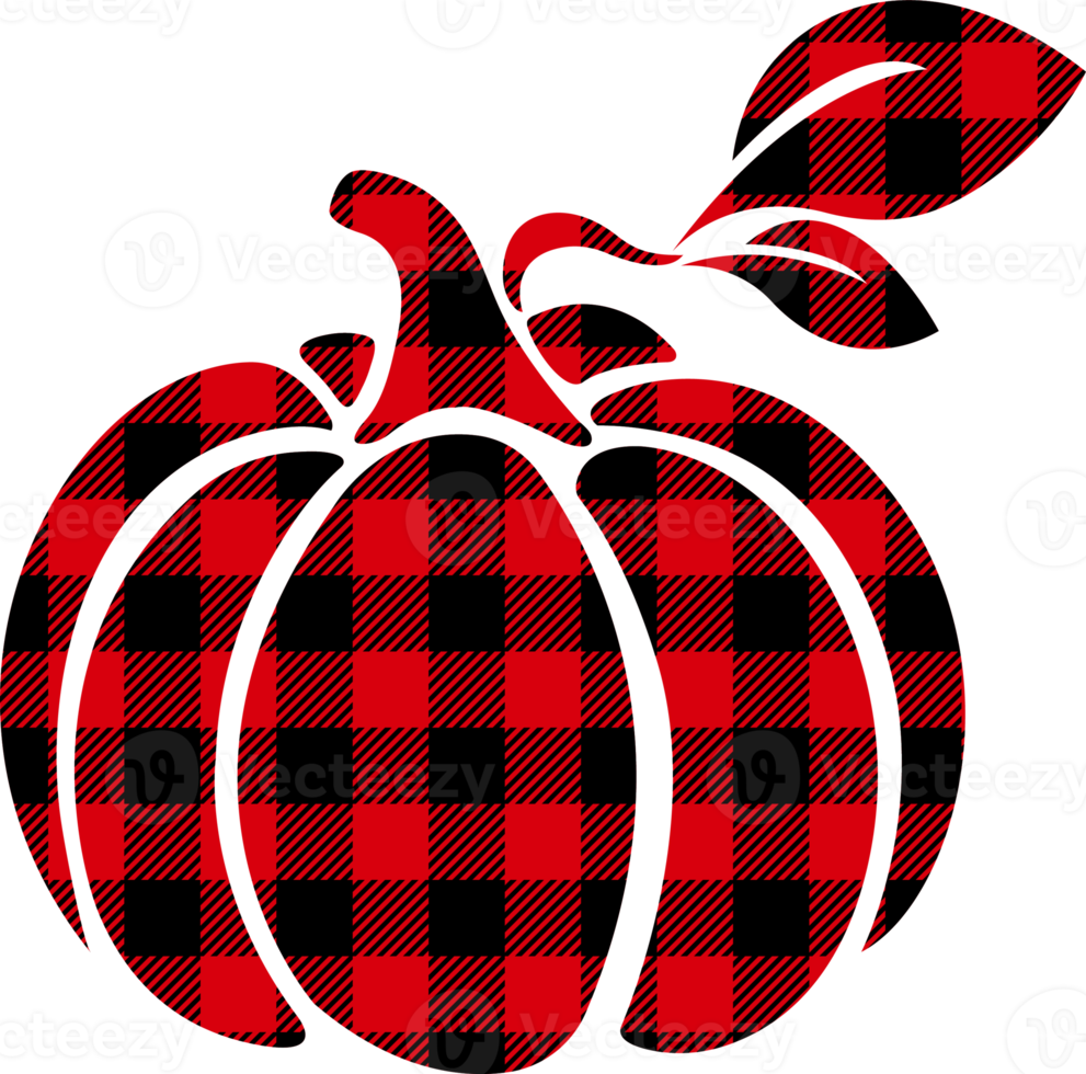 pumpkin plaid pattern png