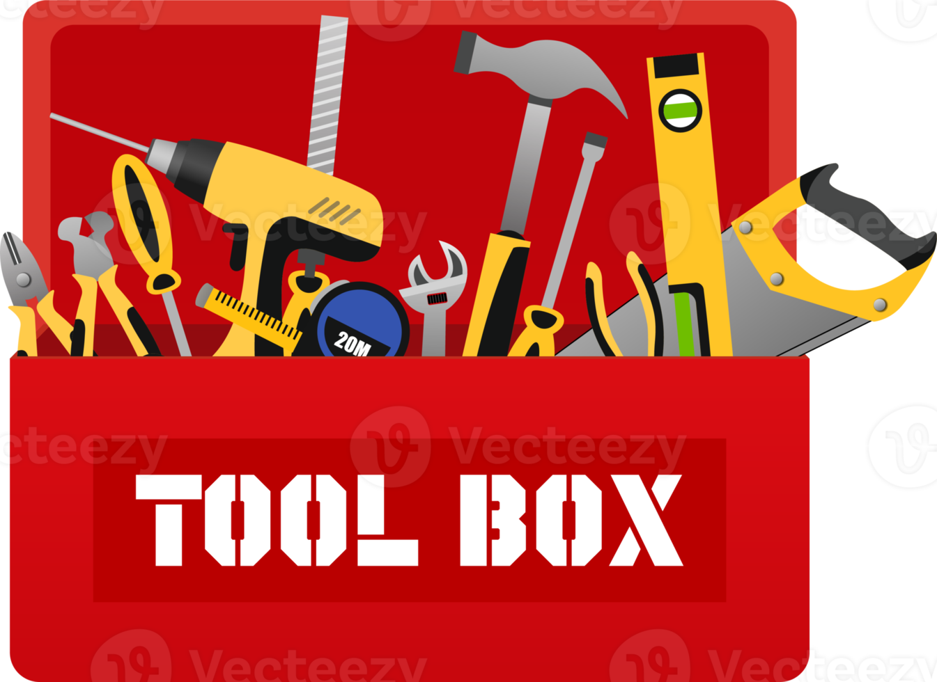 Diy toolbox ,hand tools png