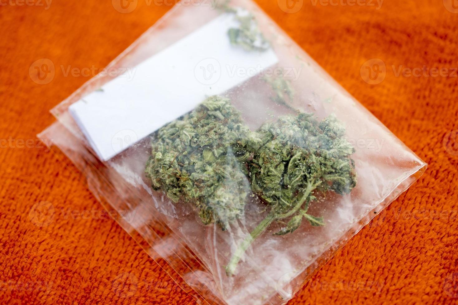 Medical marihuana buds close up background smoking weed photo