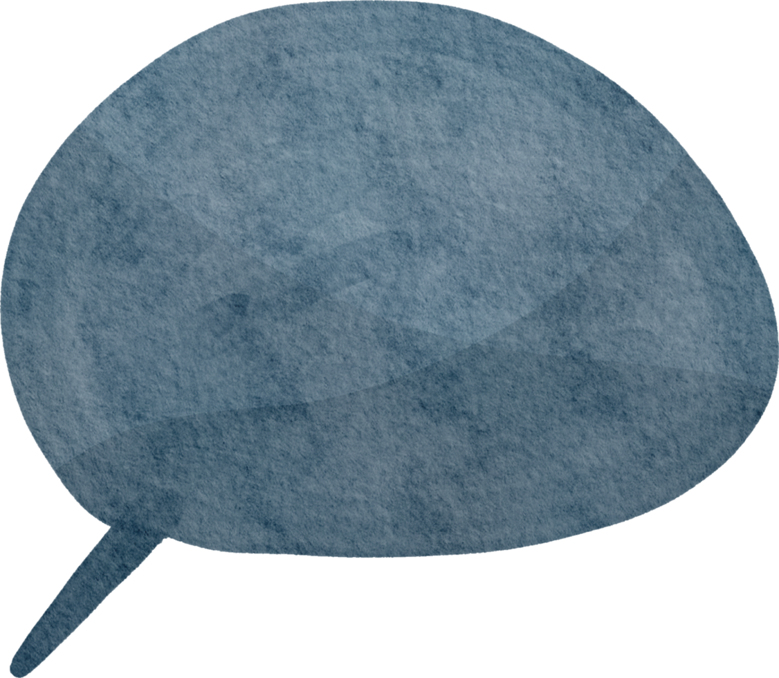 speech bubble watercolor png