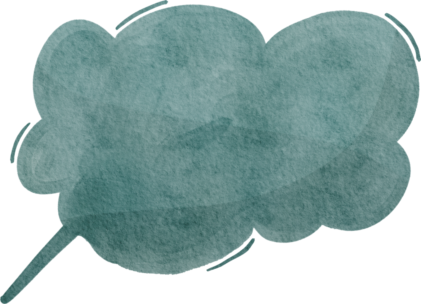 speech bubble watercolor png