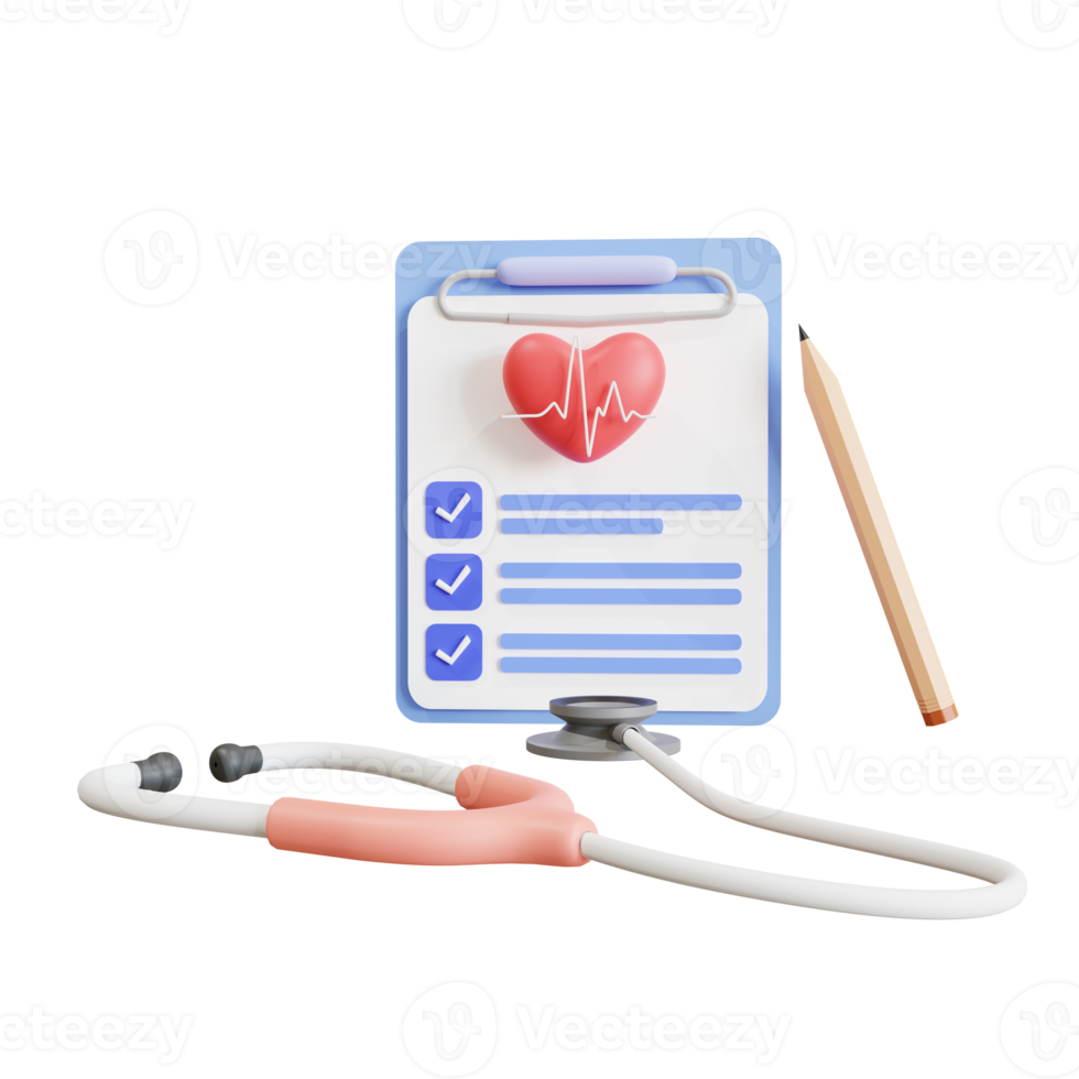 icon medical check-up clipboard  checklist, cardiovascular disease prevention test, heart diagnostic, electrocardiography service, undergo ECG procedure png