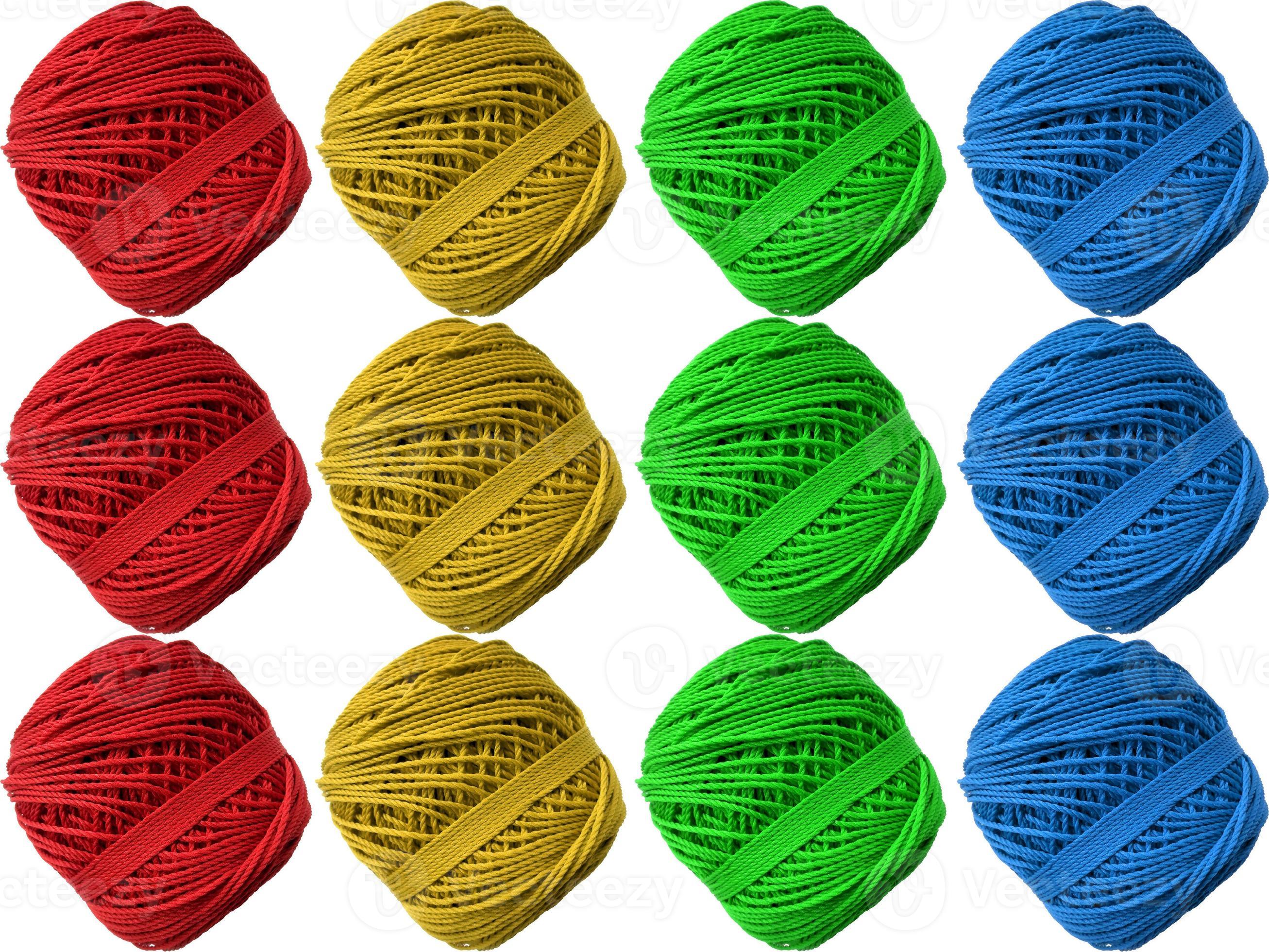 Wool yarn isolated on white background 9369404 Stock Photo at Vecteezy