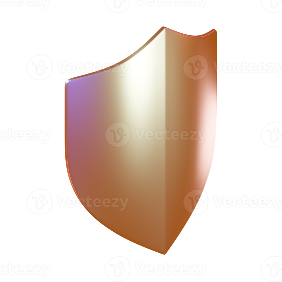 escudo de proteção de metal png