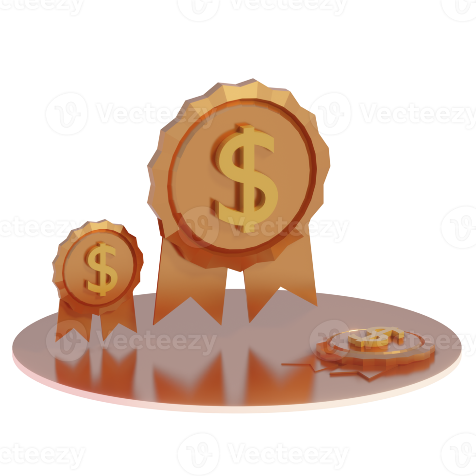 moneybadge with coin png