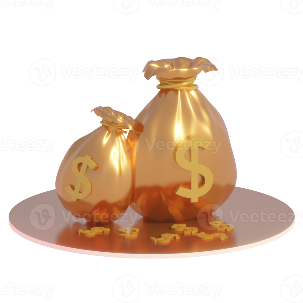 bag of money png